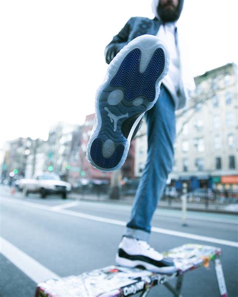 Air Jordan 11 Concord 2018 On Feet | SneakerFits.com