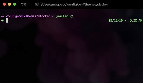 oh-my-fish/Themes.md at master · oh-my-fish/oh-my-fish · GitHub