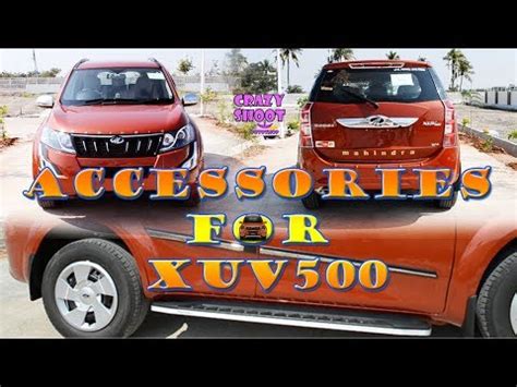Accessories for New age Mahindra XUV500 | XUV500 accessories and ...