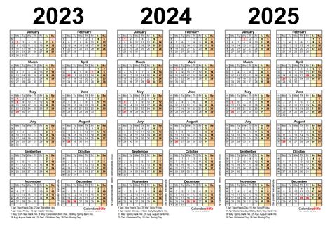 Calendar 2024-2025 Ireland - Debra Eugenie