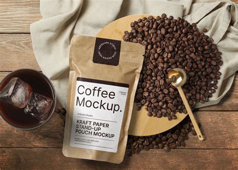 Coffee Packaging Mockup Templates And Items — Mockup Zone