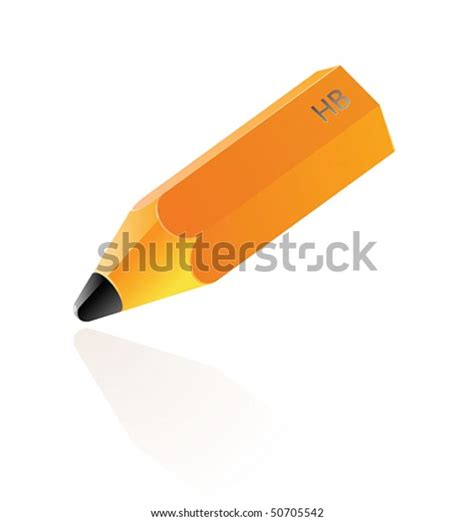 Yellow Pencil Vector Illustration Stock Vector (Royalty Free) 50705542 | Shutterstock