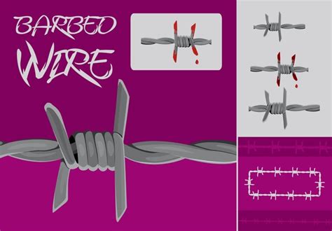 Free Barbed Wire Fence Clipart