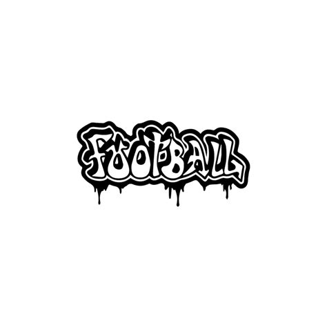 Stickers graffiti football - Color-stickers