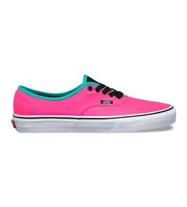 VANS Authentic - BRITE NEON PINK - Shoes (NEW) Womens Sizes 5-12 : FREE SHIPPING | eBay