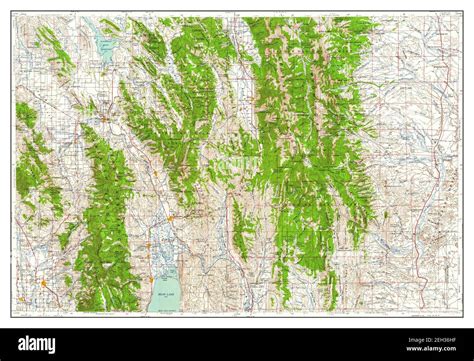 Preston, Idaho, map 1958, 1:250000, United States of America by ...