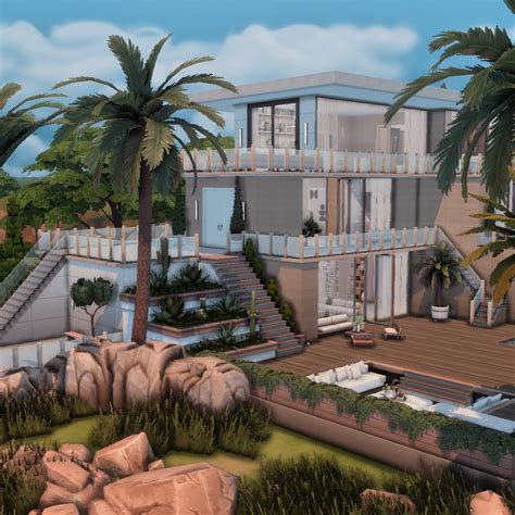 Luxury Modern house - Screenshots - The Sims 4 Rooms / Lots - CurseForge