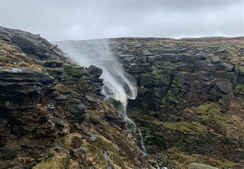 Kinder Downfall | Waterfall in Peak District, England