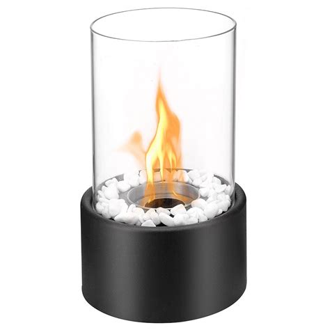 Regal Flame Black Eden Ventless Indoor Outdoor Fire Pit Tabletop ...