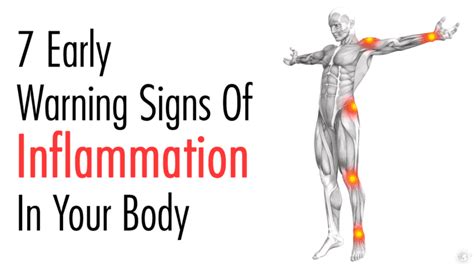 7 Early Signs Of Inflammation In Your Body