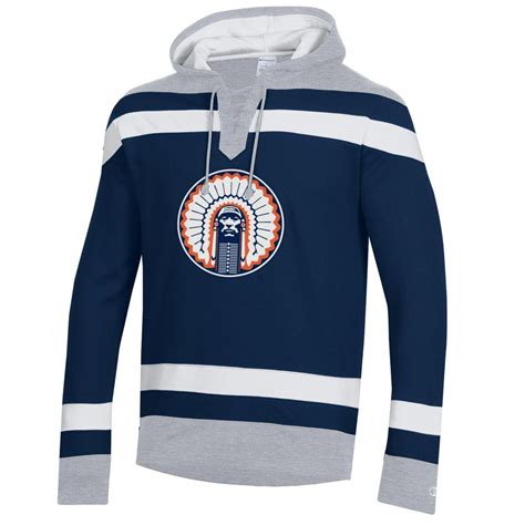 Illinois Fighting Illini Men's Champion Chief Hockey Lacer Hoodie ...