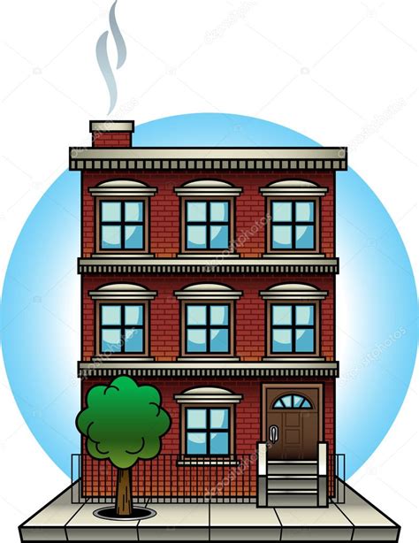 Apartment Building — Stock Vector © briangoff #3791643