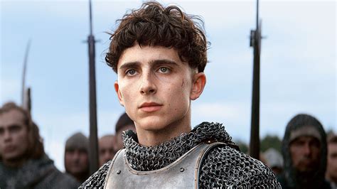 Timothée Chalamet on The King, playing Henry V and his bowl haircut ...