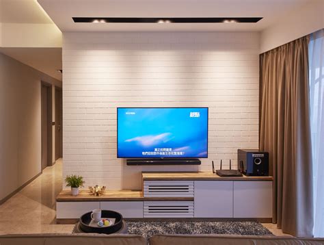 Featured Wall Singapore interior Design Carpenters | Interior design, Feature wall, Interior