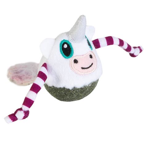 Quirky Kitty Unicorn Nipper Compressed Catnip Bobble Cat Toy 1 ct | Shipt