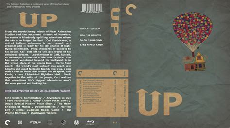 Up - Movie Blu-Ray Custom Covers - Up - The Criterion Collection :: DVD Covers