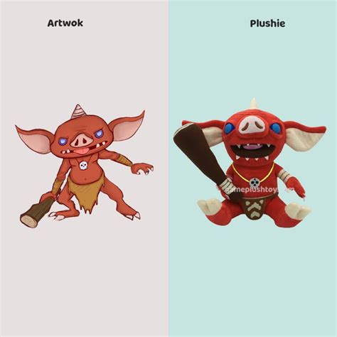 Customize Your Own Bokoblin Plush - The Perfect Gift for Any Gamer Size ...