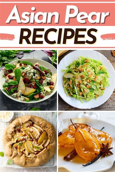 20 Asian Pear Recipes You Need to Try - Insanely Good