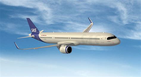 Scandinavian Airlines' first Airbus A321LR will enter service in September 2020, to Boston ...