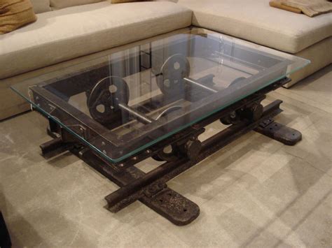 #3 furnishings | Steampunk furniture, Steampunk coffee table, Industrial style decor