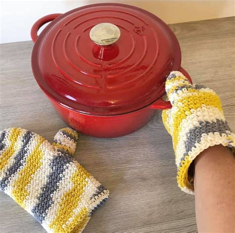 The Best Oven Mitts Crochet Pattern PDF Pattern: DIGITAL FILE | Etsy