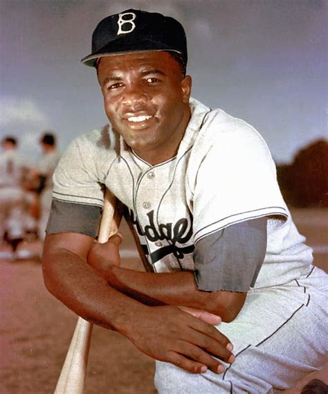 Jackie Robinson broke the color barrier in the major leagues on April ...