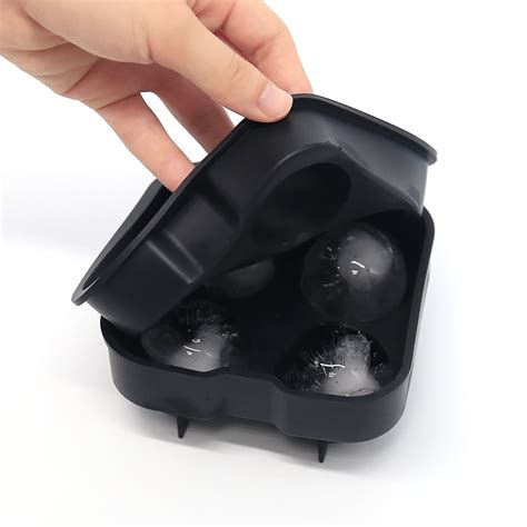 Silicone Ice Cubes 4 Ice Ball Mold,NPY265,North Promotional