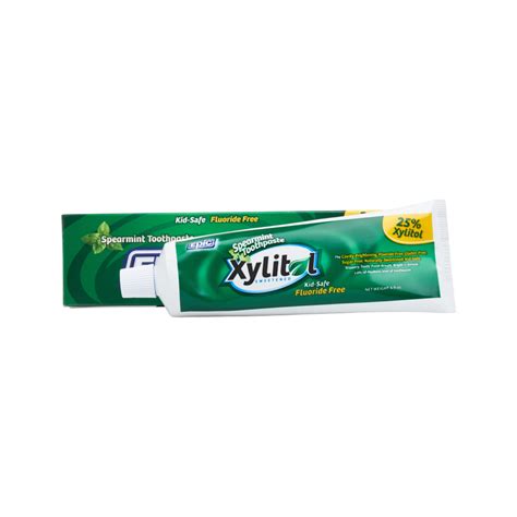 Epic Xylitol Toothpaste Spearmint (Non Fluoride) 4.9oz – Pinnacle Herbal