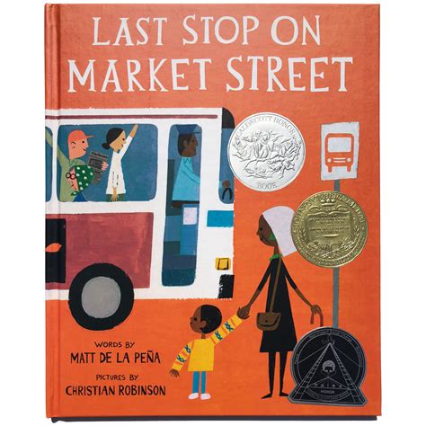 Last Stop on Market Street by Matt de la Peña, illustrated by Christian Robinson — Lucky Platt