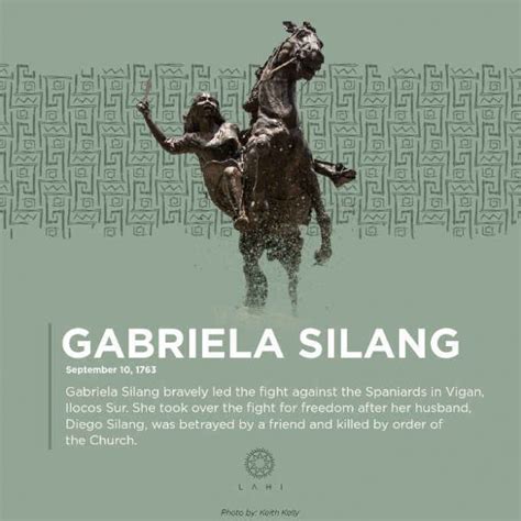 Gabriela Silang | Betrayed by a friend, Philippines, Fight for freedom