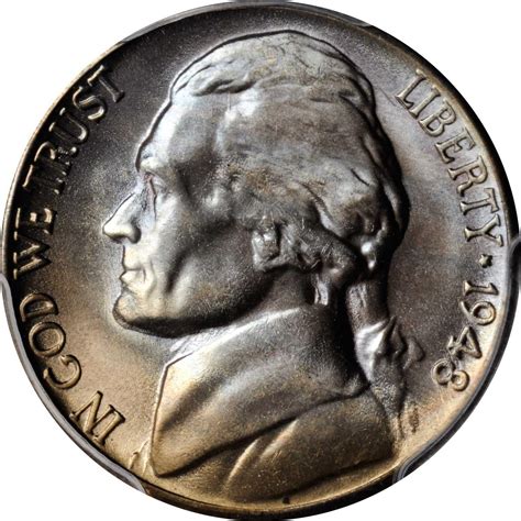 1948-S Jefferson Nickel | Sell & Auction Modern Coins