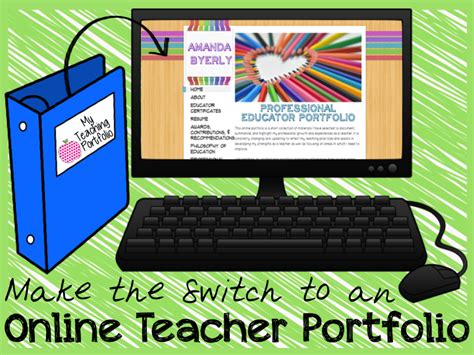 the Take Home Teacher: Online Teacher Portfolio