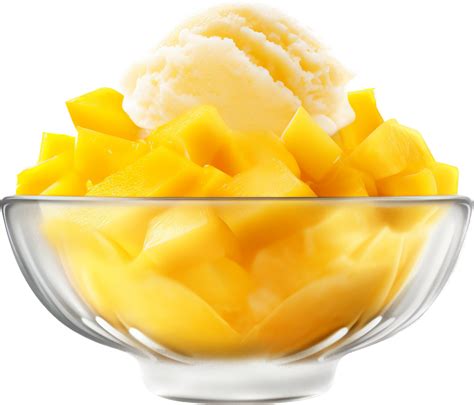 Mango shaved ice png with AI generated. 26771807 PNG