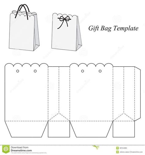 Gift Bag Template Free Printable - Printable Word Searches