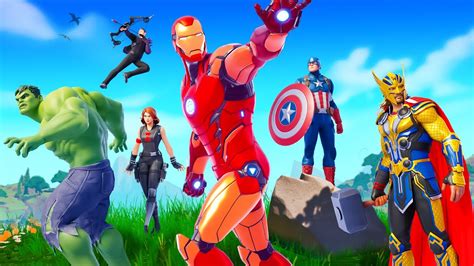 THE FORTNITE AVENGERS! - YouTube