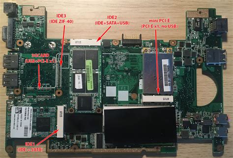 Every hackable connector on ASUS Eee PC 901 | Ne v kontakte