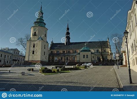 Kielce, Historic Church Cathedral Basilica of the Assumption of the ...