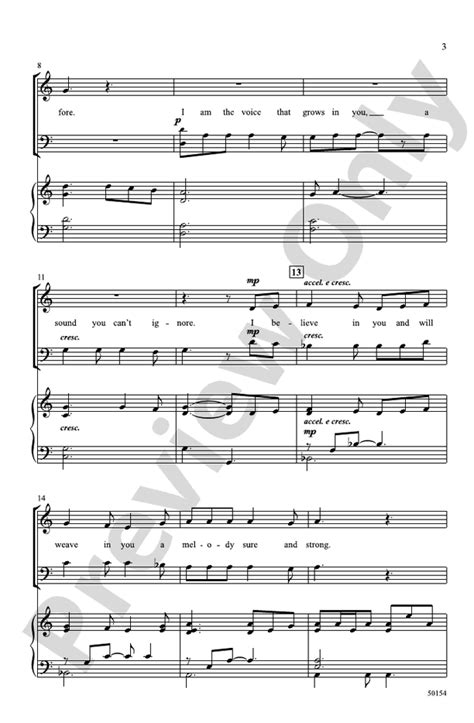 I Am Song: 3-Part Mixed / SAB Choral Octavo: Mark Burrows - Digital Sheet Music Download