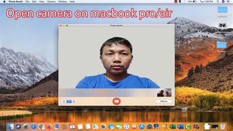 How to open camera on macbook - YouTube