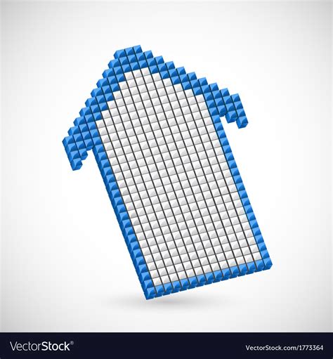 Pixel arrow Royalty Free Vector Image - VectorStock