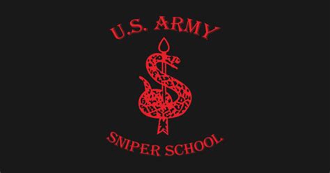 US Army Sniper School - Army - T-Shirt | TeePublic