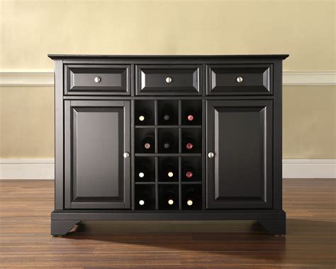 Crosley LaFayette Buffet Server / Sideboard Cabinet with Wine Storage by OJ Commerce $399.00