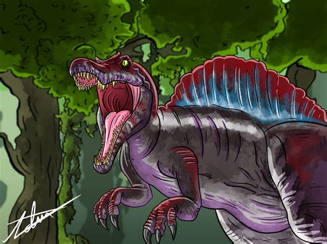 ArtStation - Spinosaurus (Jurassic Park 3, 2001)