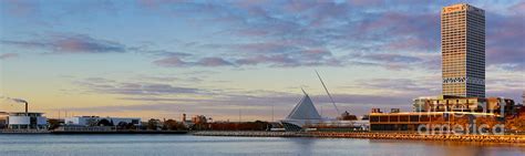 Milwaukee at Sunrise Photograph by Ricky L Jones - Fine Art America