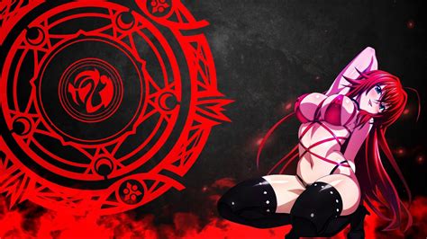 S3RL - Waifu - Rias Gremory Audio Responsive Wallpaper - YouTube