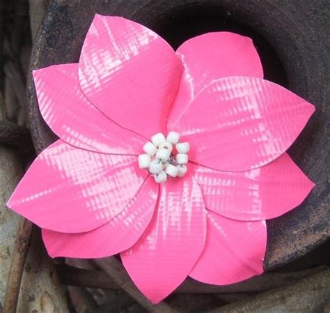 20 Easy Duct Tape Flowers | 101 Duct Tape Crafts