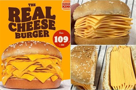 Burger King Thailand launches cheeseburger with 20 layers of cheese ...