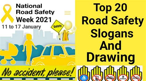 Road Safety Drawing Slogans / To start with a road safety campaign it ...