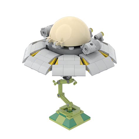 Rick And Morty Spaceship Lego | Alien Shopping