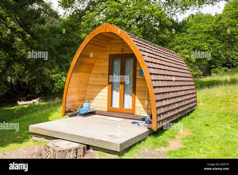 Camping pods in the grounds of Rydal Hall, Lake District, UK Stock Photo - Alamy